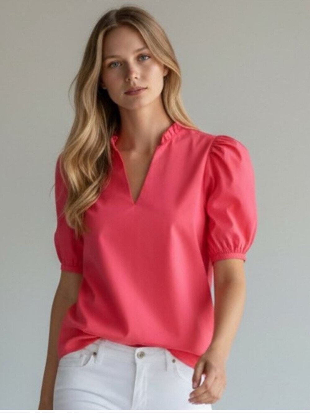 HYACINTH HOUSE Leigh Blouse Size L NWOT